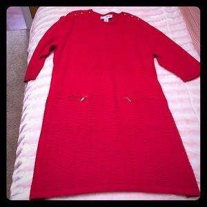 Joan Vass Sweater Dress